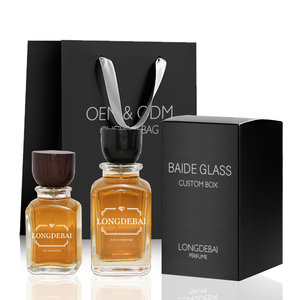 Special Square 50ml <b>Mist</b> Fragrance Perfume Glass <b>Bottle</b> With Crimp Sprayer 30ml 100ml clear Perfume <b>Bottles</b> with Box and Bag - Product Image 1