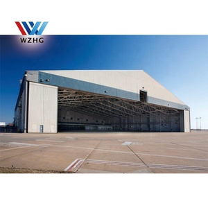 Design Pour <span class=keywords><strong>Porte</strong></span> Coulissante Largement Utilisé Préfabriqués Structure En Acier <span class=keywords><strong>Hangar</strong></span> D'avion Ou Avion l <span class=keywords><strong>Hangar</strong></span> - Product Image 4