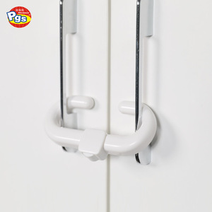 An Toàn Nhanh Chóng 6 Gói Màu Trắng Xám An Toàn Trẻ Em Dây Đeo Dễ Dàng 3M Dính Ổ Khóa Cho Đồ Nội Thất Nhà Bếp Lò Nhà Vệ Sinh Ghế Tủ Ổ Khóa - Product Image 1