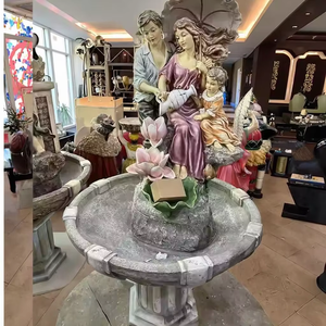 Древняя греческая аниме парочка из смолы ремесла для отеля семейный фонтан бассейн Украшение для любви муж жена семья - Product Image 2