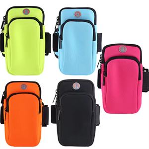 Sac de téléphone de sport personnalisé de haute qualité avec votre propre logo, sac de bras pour la course en plein air, idéal pour les cadeaux publicitaires - Product Image 4