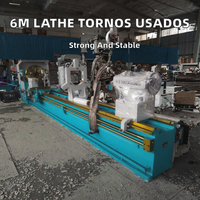 Tour à métaux horizontal traditionnel robuste avec une longueur de pièce maximale de 10000 mm et une vitesse de broche de 4,8 à 640 tr/min