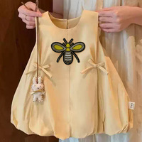 Patchs brodés de sequins Abeille et Insectes, à thermocoller ou à coudre, appliques DIY pour vêtements, chapeaux, sacs