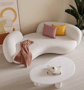 Set divano <span class=keywords><strong>Boho</strong></span> <span class=keywords><strong>Chic</strong></span> in tessuto con cuscini colorati-mobili da soggiorno per appartamento e salotto - Product Image 1