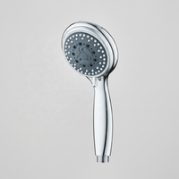Douche à main moderne à 3 modes en ABS chromé avec sortie d'eau, installation facile et fixation murale pour salle de bain