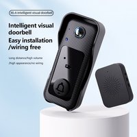 Sonnette sans fil Tuya la plus vendue, faible consommation d'énergie avec batterie, interphone étanche de haute qualité pour la sécurité de votre maison
