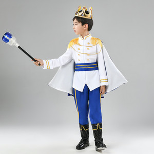 Disfraz de Halloween para Niños, Disfraz de Rey Príncipe <span class=keywords><strong>Charlie</strong></span>, Disfraz para Representaciones Escénicas, Traje para Juegos de Rol - Product Image 4