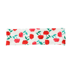 <span class=keywords><strong>Bandeau</strong></span> de fitness floral romantique et éclatant, respirant, antidérapant, doux pour la peau, flexible, à motif de feuilles botaniques, pour le Pilates et la plage - Product Image 5