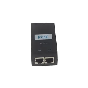 Manufacturer Power Supply Wire Plug DC Cable Output 12V 24V 48V Connector Camera Lan Passive Ethernet Poe Adapter