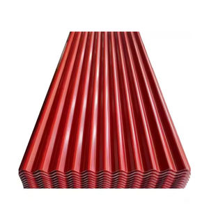 Boyalı <span class=keywords><strong>PPGI</strong></span> oluklu galvanizli çelik çatı panelleri dalga desenli renk çelik levhalar kesme bükme EN kaynak SASO - Product Image 1