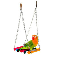 Balancelle pour oiseaux, échelle, pont suspendu, accessoires de cage à oiseaux pour perroquets, jouet pour petits oiseaux, modèle Ez, produit transfrontalier très vendu