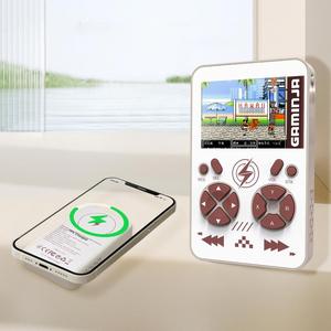 Consola de Juegos Retro PB05 al por Mayor, Estación de Juego con 400 Juegos, Carga Magnética Inalámbrica + con Cable, Reproductor Portátil, Embalaje Personalizado - Product Image 1