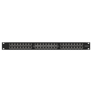 แผงแพทช์แบบมีฉนวนป้องกัน Cat6A 48 พอร์ต จากโรงงานโดยตรง |   1U 10Gb อีเธอร์เน็ต |   FTP สำหรับศูนย์ข้อมูล - Product Image 3