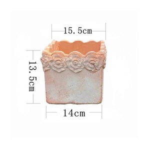 Vaso per <span class=keywords><strong>Fiori</strong></span> in Stile Romano Vintage con Rilievi in Ceramica Fatta a Mano, per Giardino <span class=keywords><strong>da</strong></span> Tavolo, <span class=keywords><strong>Balcone</strong></span> e <span class=keywords><strong>Piante</strong></span> Verdi <span class=keywords><strong>da</strong></span> Interno - Product Image 6