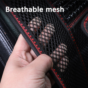 Xiangta OEM Factory, housse de siège de voiture en cuir PU de haute qualité, universelle, ensemble complet, perles en <span class=keywords><strong>bois</strong></span>, pour l'été - Product Image 3