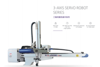 Buen Precio, Servicios OEM y ODM Disponibles, Brazo Robótico Servo de Alta Velocidad Jingbei de 3 Ejes, Construcción de Acero IMM 350T, Potencia de 1.55kVA