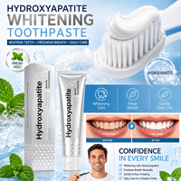 Dentifrice Nano Hydroxyapatite Saveur Menthe pour Enfants et Adultes – Blanchissant et Reminéralisant pour Dents Sensibles – Usage Domestique et Hôtelier