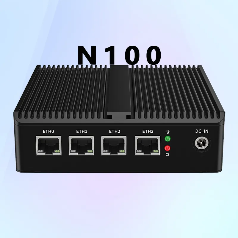 N100 мини-ПК G30M безвентиляторный Nas 8 ГБ 16 ГБ ОЗУ 2,5 г Lan I226-V маршрутизатор Intel Cpu Alder Laker Lake Mini Pc