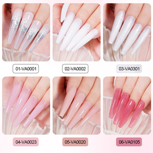 R S Nail Gel Unghie a Rapida Asciugatura 15g <span class=keywords><strong>Senza</strong></span> Logo 6 Colori Gel Acrilico Spesso Effetto Jelly per Estensione Unghie Soluzione Liquida Gel Slip - Product Image 6