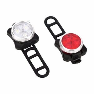 USB recargable Super brillante delantera y trasera LED bicicleta/bicicleta de Scooter de luz con 650mah batería de litio - Product Image 2