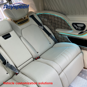 Intérieur de voiture de luxe Mercedes Vito 2017 Sièges Banquette Vito <span class=keywords><strong>Vip</strong></span> Vito W447 Intérieur Siège arrière avec table - Product Image 3