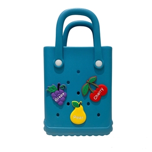 Sac de <span class=keywords><strong>voyage</strong></span> multifonctionnel <span class=keywords><strong>pour</strong></span> la plage, <span class=keywords><strong>pour</strong></span> un usage quotidien, en silicone, avec des éléments décoratifs, et portable <span class=keywords><strong>pour</strong></span> le transport à la main. - Product Image 5