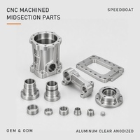 Pièces de coque de bateau rapide usinées sur mesure par CNC, composants de coque de bateau marin, fabricant OEM ODM