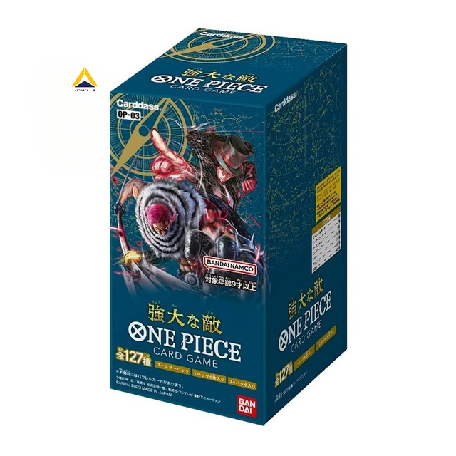 One Pieces Japanese OP-03 Powerful Enemy Anime Trading Card Game Premium Booster Box Customized Color for 14 Years Collectibles