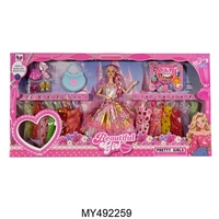 Vente en gros de poupées princesses pour filles de 11,5 pouces, ensemble de jouets avec 9 articulations, emballage en boîte cadeau, jeu de simulation de maison pour filles