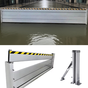 Ventes directes d'usine de barrières anti-inondation détachables en métal en aluminium simples et DAMS anti-inondation - Product Image 1