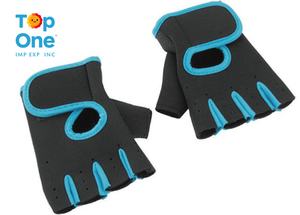 Gants d'entraînement demi-doigt de haute qualité pour hommes et femmes Top One Fitness Sport et haltérophilie Gants de gymnastique Cross Training - Product Image 6