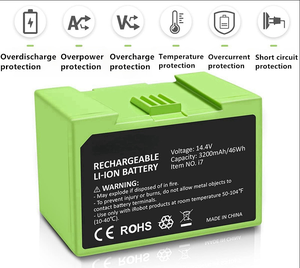 <span class=keywords><strong>Batterie</strong></span> de remplacement au lithium-ion pour <span class=keywords><strong>IRobot</strong></span> Roomba <span class=keywords><strong>I7</strong></span> I8 E5 7150 7550 E5150 E5152 ISeries de <span class=keywords><strong>IRobot</strong></span> - Product Image 6
