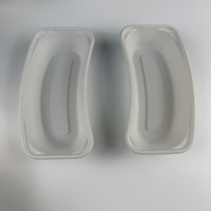 Vaschette Biodegradabili a Forma di Rene da 700ml, Bestseller, Contenitori per Vomito in Polpa di Carta Modellata, Piatti Ecologici - Product Image 1