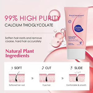 Crème dépilatoire OEM Ingrédients végétaux naturels doux Épilation longue durée pour les parties intimes Crème dépilatoire indolore - Product Image 4