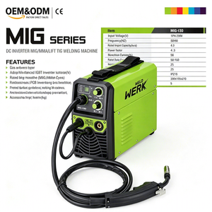 Soudeuse à l'<span class=keywords><strong>arc</strong></span> électrique multifonctionnelle 5 en 1 en fonte d'acier au carbone allié LCD avec contrôle à main MIG <span class=keywords><strong>TIG</strong></span> MMA - Product Image 3