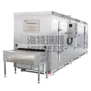 High quality and large capacity tunnel quick freezing machine iqf freezing tunnels