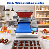Machine de dépose automatique de bonbons de bureau à petite échelle pour la formation de bonbons gélifiés, de gelée, de chocolat, de fondant et de bonbons sucrés à base de gélatine et de pectine