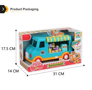 <span class=keywords><strong>Juguete</strong></span> de Cocina para Niños, Juego de Imitación de Camión de Comida Rápida con <span class=keywords><strong>Helados</strong></span>, con Música y Luz - Product Image 4