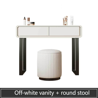 Table à langer moderne en bois avec miroir et tiroirs, table à langer pour chambre à coucher, hôtel