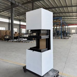Cheminée à <span class=keywords><strong>bois</strong></span> en acier de qualité supérieure, bonne étanchéité, faible perte de chaleur, style élégant, décoration intérieure haut de gamme - Product Image 1