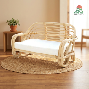 Nhat Minh Rattan Kids <b>Sofa</b> Tropical Style Eco-Friendly Furniture for Babies and Kids - Product Image 2