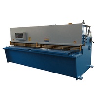 Machine de cisaillement à guillotine hydraulique PLSON QC11K/Y 12x3200 avec pompe PLC, lame en acier allié pour la découpe des métaux, 15KW semi-automatique