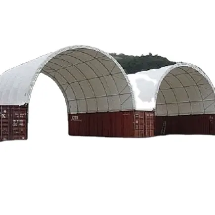 Container Domes Zelt Container Dome Shelter Tension Stoffs truktur