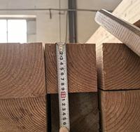 Poutre en bois lamellé-collé en sapin Douglas de qualité structurelle pour la construction de villas en bois