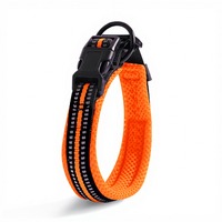 Nouveauté : Ensemble de collier et laisse pour chien de luxe, en nylon doux réfléchissant, design tendance, réglable, pour l'extérieur, vente en gros