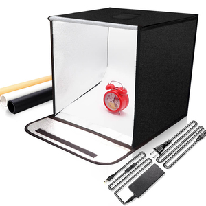 Mini chuyên nghiệp ảnh studio ánh sáng hộp New 1100lm LED Phụ kiện nhiếp ảnh với PVC Backdrop cho Trang chủ sử dụng - Product Image 6
