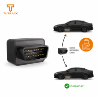 Traceur GPS OBD II 4G 16 broches Plug & Play pour voitures, avec localisation en temps réel (GPS, BDS, LBS), géolocalisation, gestion de flotte et antivol
