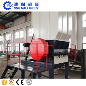 Plastic recycling machine, PP PE bottles, HDPE cans, crushing, washing, and drying production line equipment