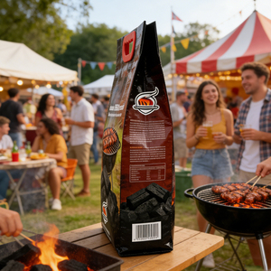 Kundenspezifisch Bedruckte 5kg, 10kg, 25kg Holzkohle-Verpackungsbeutel Kunststoff-Verbund PP Gewebte BOPP Holzkohle-Verpackung - Product Image 5