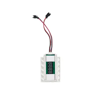 Smart Inductive Switches 12V 24V 12W Mirror Touch Stepless Dimmer with Time & Temperature Display Includes Defogger Function